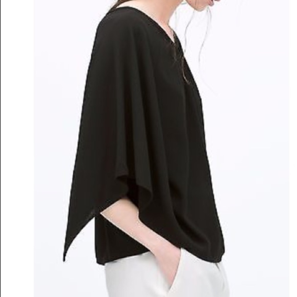 ✨ZARA WOMAN Kimono Sleeve Blouse, Size M, NWT